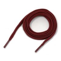 Široké tkaničky do bot, jeden pár - Tmavě červené, 100 cm