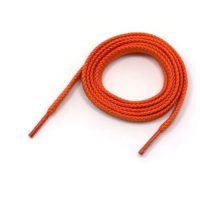 Široké tkaničky do bot, jeden pár - Oranžové, 100 cm