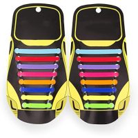 Silikonové tkaničky do bot 16ks - Colorful