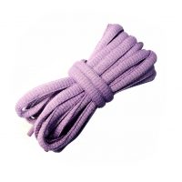 Půlkulaté tkaničky do bot 120cm - Purple